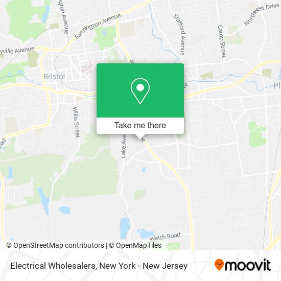 Electrical Wholesalers map