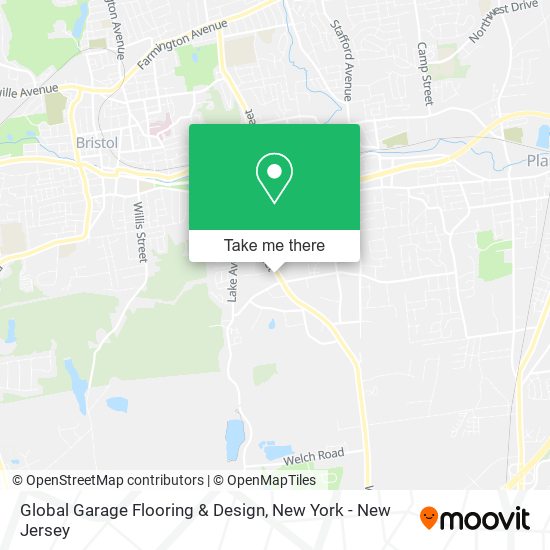 Global Garage Flooring & Design map