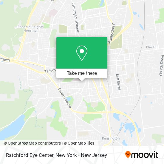 Mapa de Ratchford Eye Center