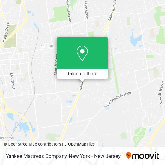 Yankee Mattress Company map