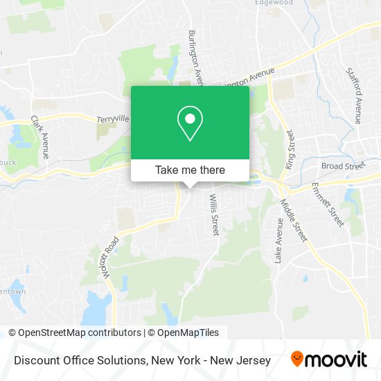 Discount Office Solutions map