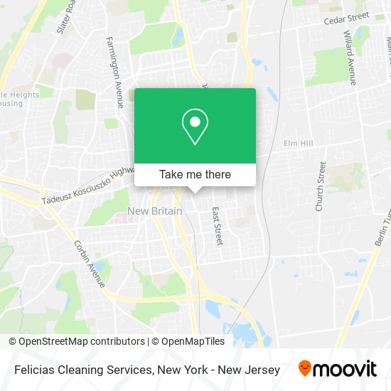 Mapa de Felicias Cleaning Services