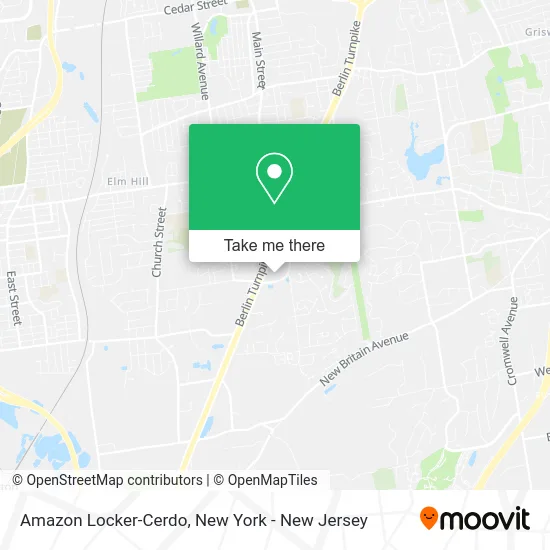 Amazon Locker-Cerdo map