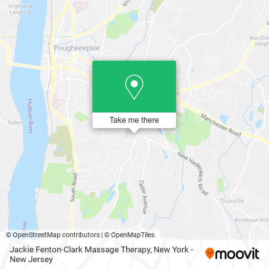 Mapa de Jackie Fenton-Clark Massage Therapy