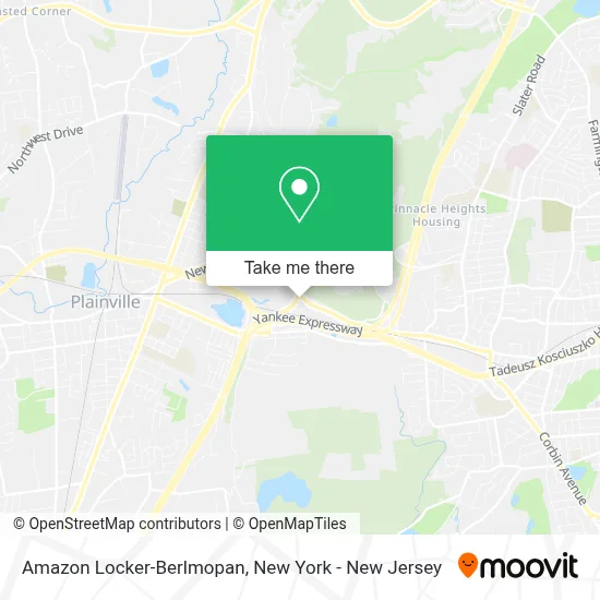 Amazon Locker-Berlmopan map