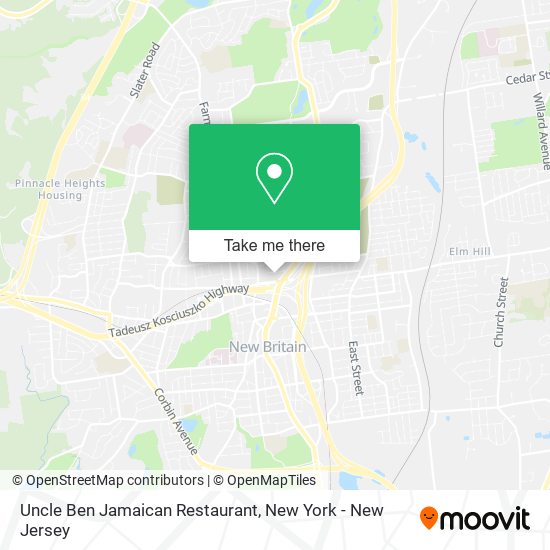 Mapa de Uncle Ben Jamaican Restaurant