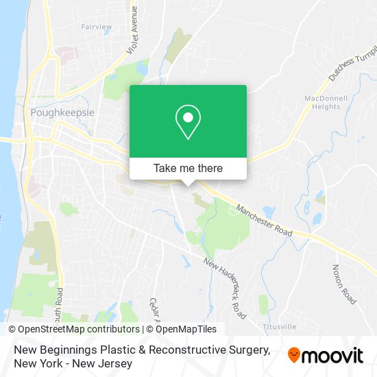 New Beginnings Plastic & Reconstructive Surgery map