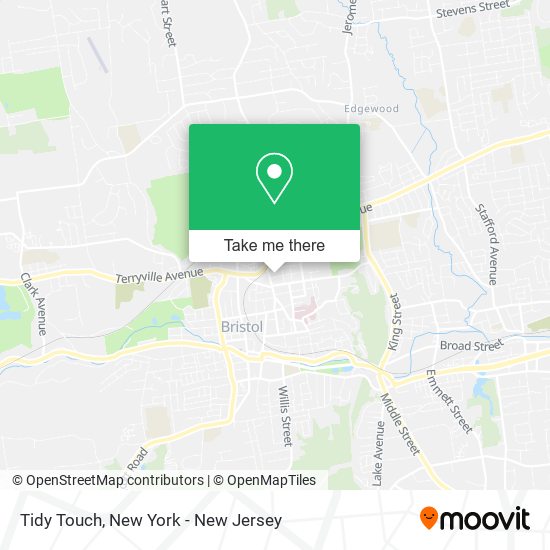 Tidy Touch map