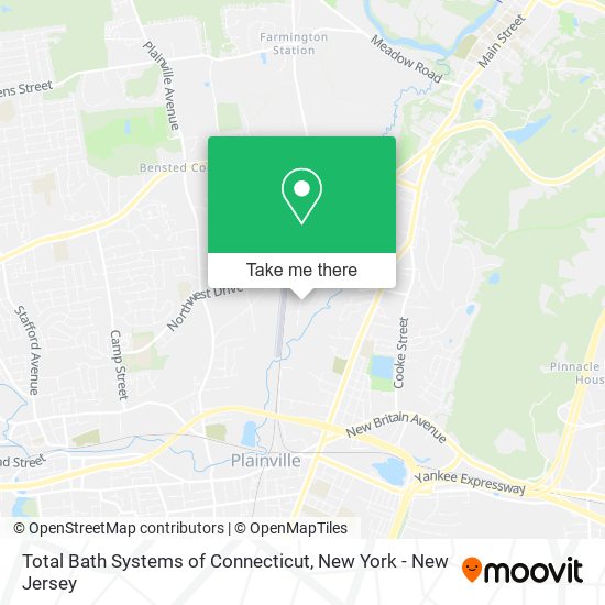 Mapa de Total Bath Systems of Connecticut