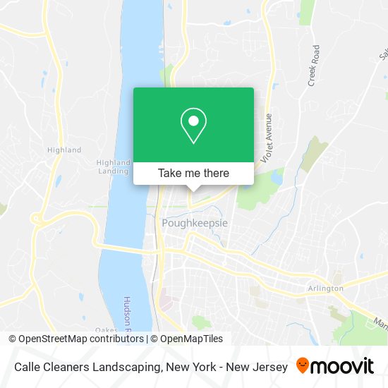Calle Cleaners Landscaping map