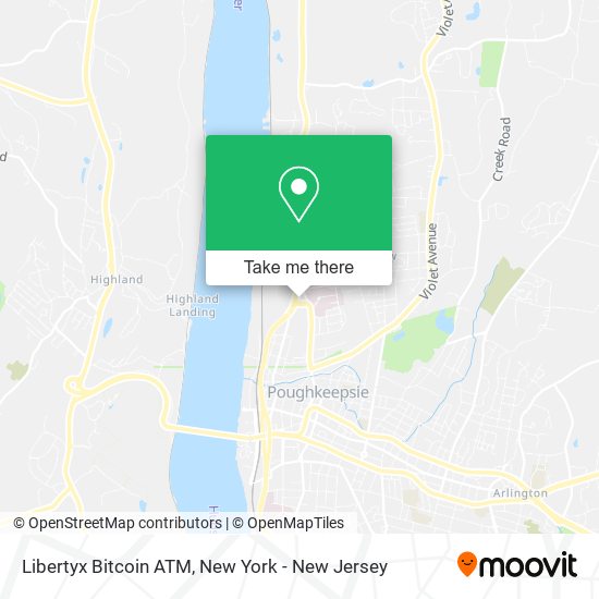 Mapa de Libertyx Bitcoin ATM