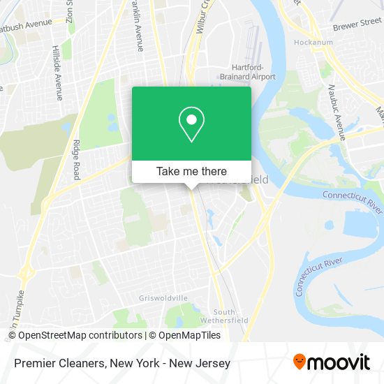 Premier Cleaners map