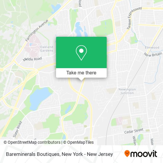Mapa de Bareminerals Boutiques
