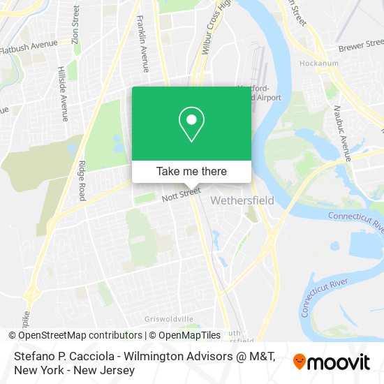Mapa de Stefano P. Cacciola - Wilmington Advisors @ M&T