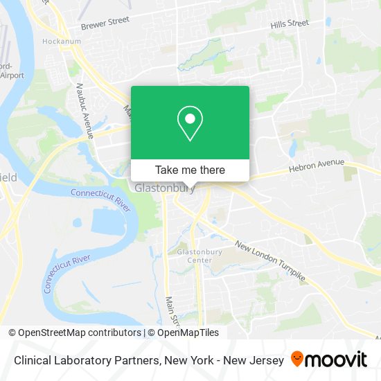 Mapa de Clinical Laboratory Partners