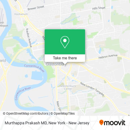 Murthappa Prakash MD map