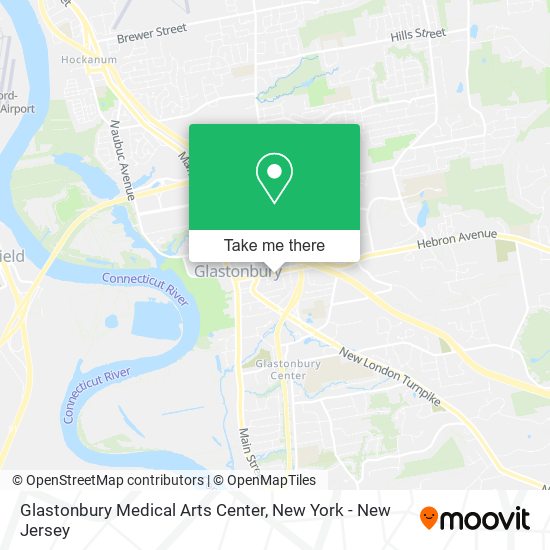 Glastonbury Medical Arts Center map