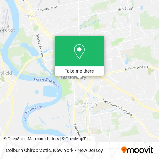 Colburn Chiropractic map