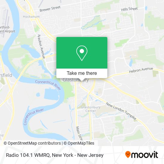 Radio 104.1 WMRQ map