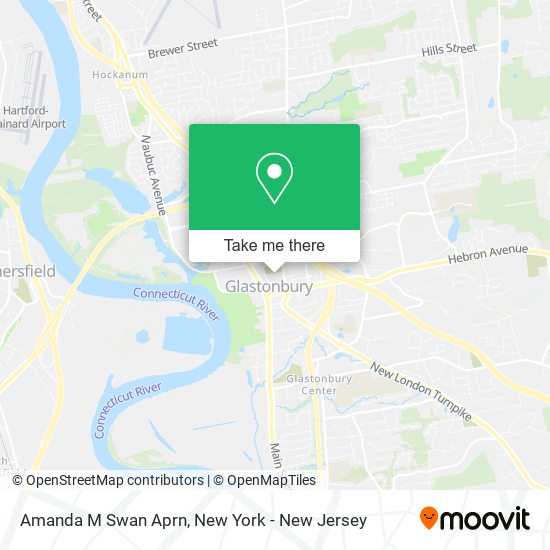 Mapa de Amanda M Swan Aprn
