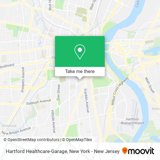 Hartford Healthcare-Garage map