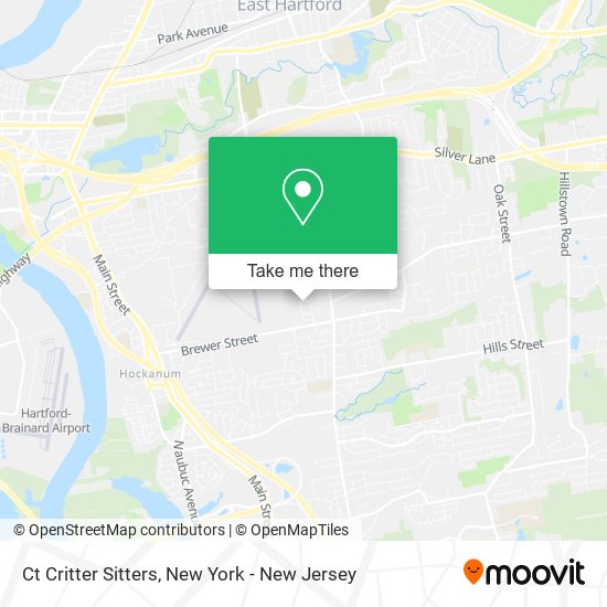 Mapa de Ct Critter Sitters