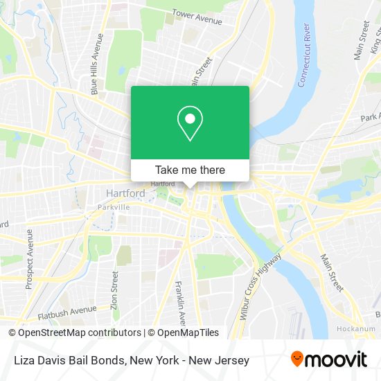 Liza Davis Bail Bonds map