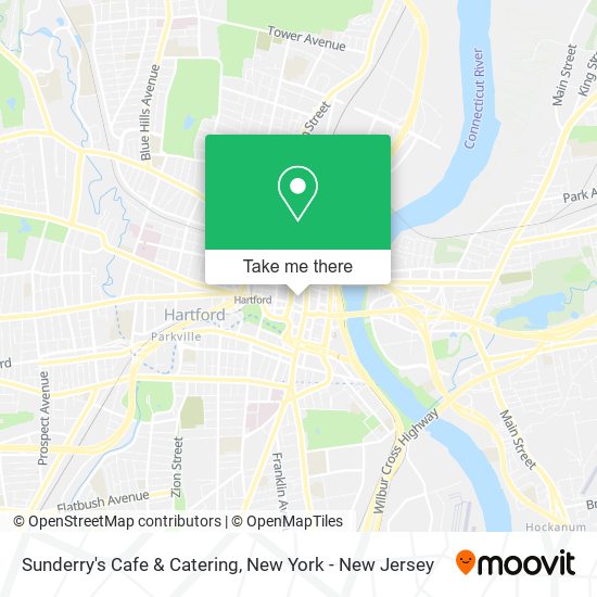 Mapa de Sunderry's Cafe & Catering