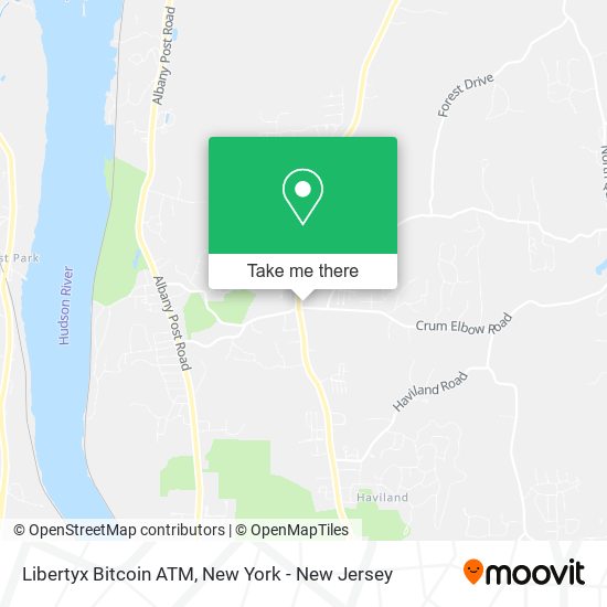 Libertyx Bitcoin ATM map