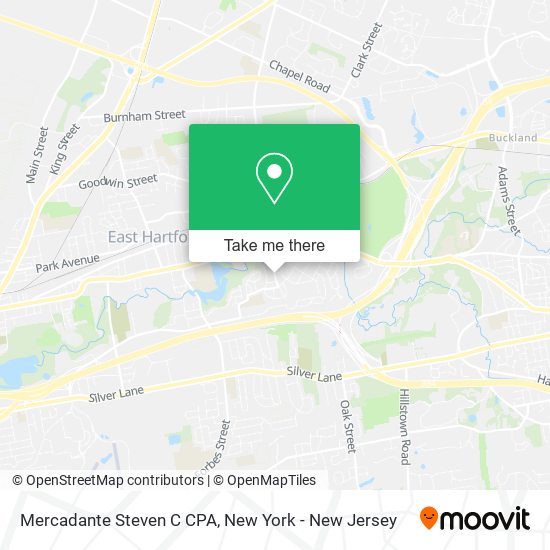 Mapa de Mercadante Steven C CPA