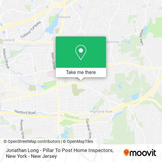 Jonathan Long - Pillar To Post Home Inspectors map