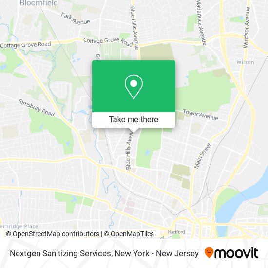 Mapa de Nextgen Sanitizing Services