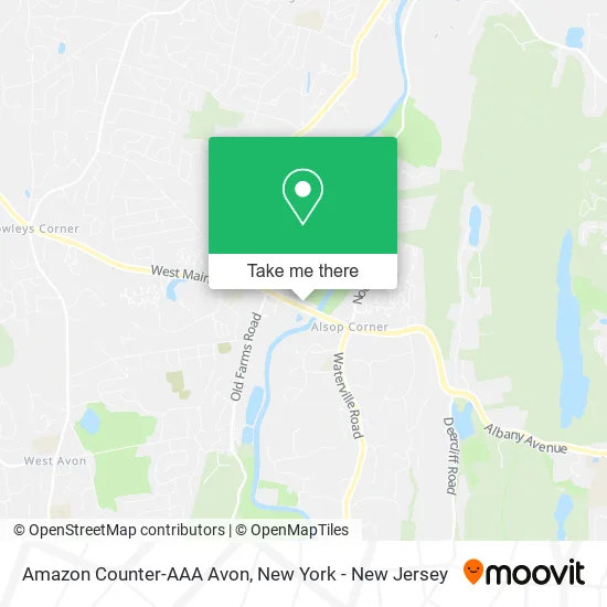 Amazon Counter-AAA Avon map