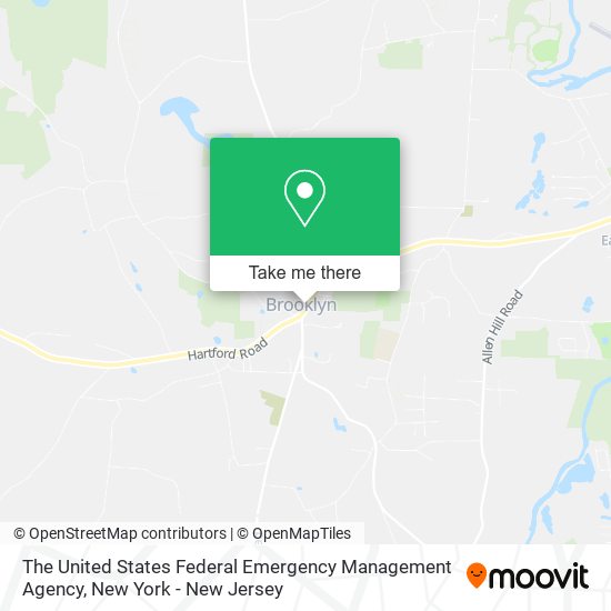 The United States Federal Emergency Management Agency map