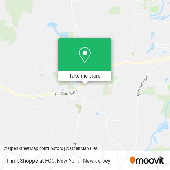 Thrift Shoppe at FCC map