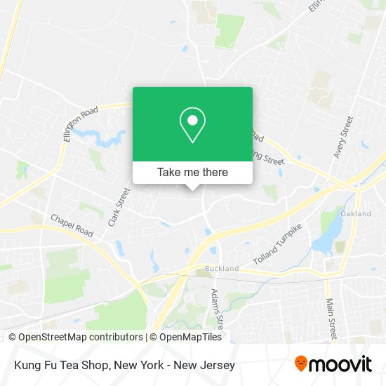 Kung Fu Tea Shop map