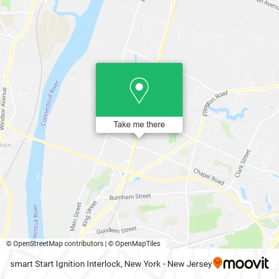 smart Start Ignition Interlock map