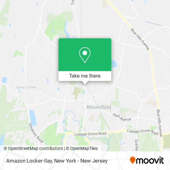 Mapa de Amazon Locker-Ilay