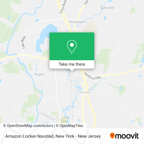 Amazon Locker-Navidad map