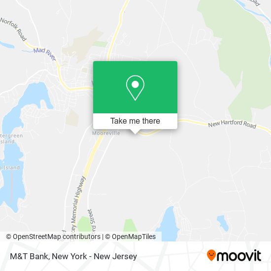 M&T Bank map