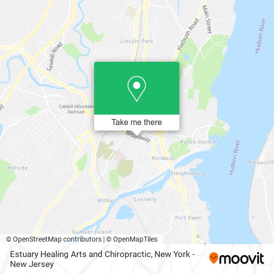 Estuary Healing Arts and Chiropractic map