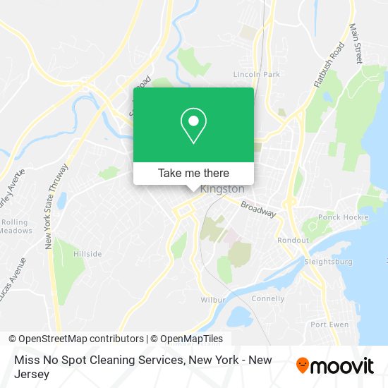 Mapa de Miss No Spot Cleaning Services