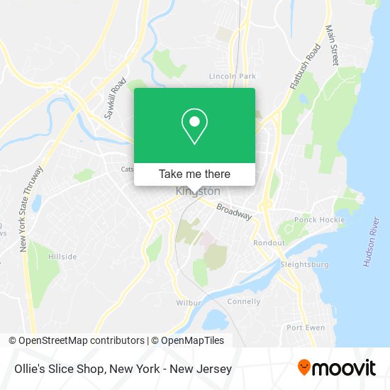 Ollie's Slice Shop map