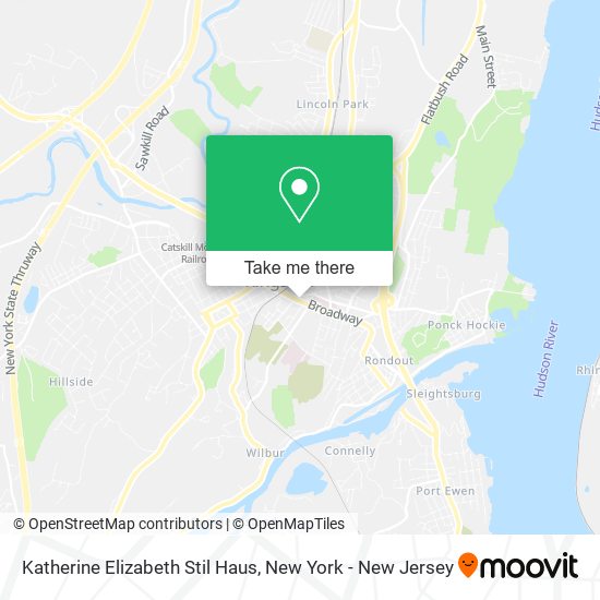Mapa de Katherine Elizabeth Stil Haus