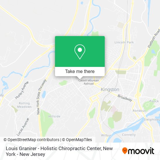 Louis Granirer - Holistic Chiropractic Center map