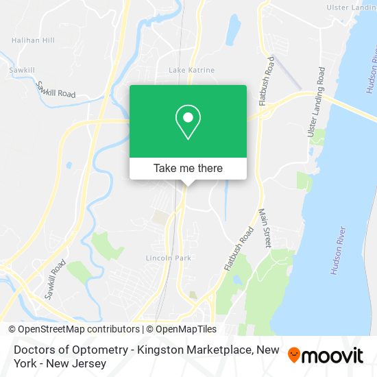 Doctors of Optometry - Kingston Marketplace map