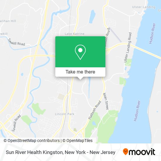 Sun River Health Kingston map