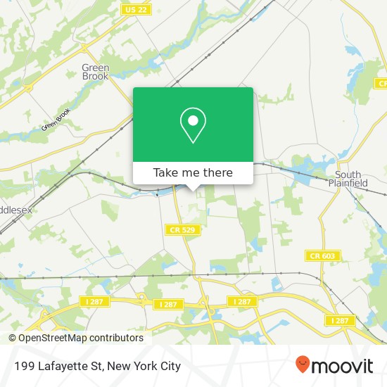 199 Lafayette St map