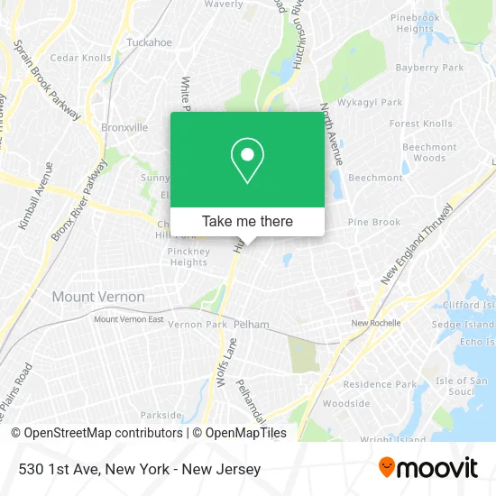 530 1st Ave map