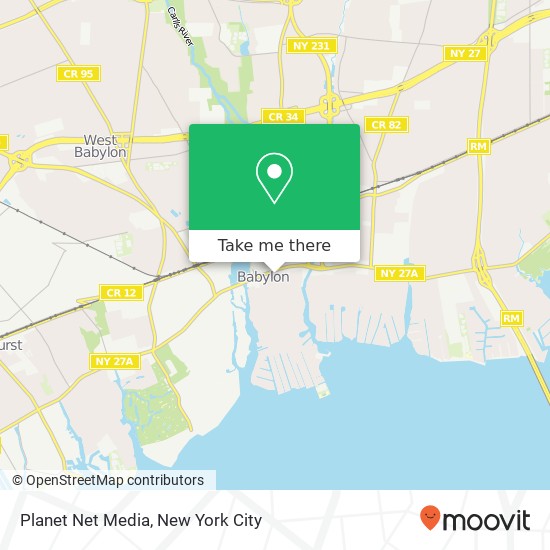 Planet Net Media map